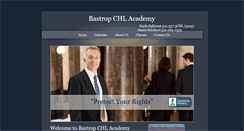 Desktop Screenshot of bastropchlacademy.com